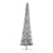 11ft. Pre-Lit Flocked Artificial Pencil Christmas Tree, Clear Lights